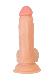 Реалистичный фаллоимитатор RealStick Nude Rolo, PVC, телесный, 17 см