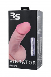 Реалистичный вибратор RealStick Elite Gerard, TPR, телесный, 18,5 см