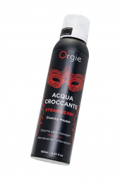 Шипучая пена для массажа ORGIE Acqua Croccante Strawberry, аромат клубника, 150 мл