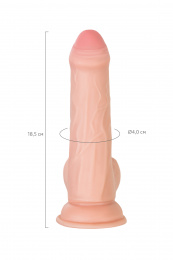Реалистичный фаллоимитатор My Babe by RealStick My Treasure, TPE, телесный, 18,5 см