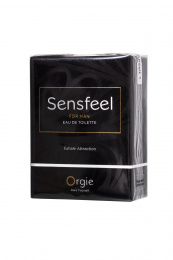 Туалетная вода с феромонами ORGIE SENSFEEL, для мужчин, 50 мл