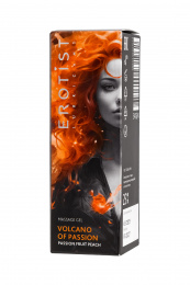 Гель с эффектом покалывания Erotist «VOLCANO OF PASSION» со вкусом персик-маракуйя, 25 мл