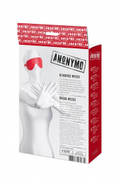 Маска Anonymo #0205, PU кожа, красная, 65 см